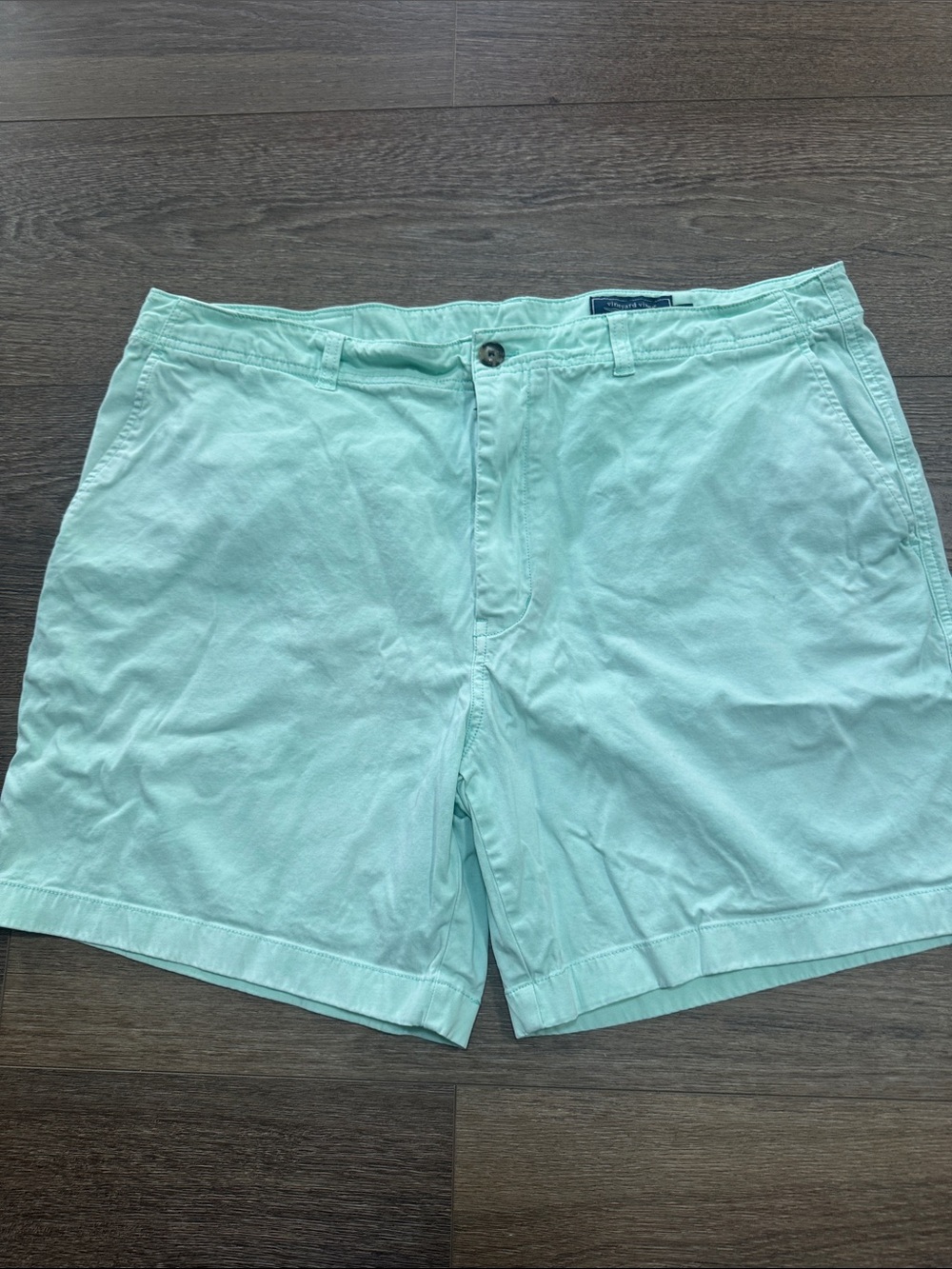 Vineyard Vines Men's Mint Green Flat Front Shorts